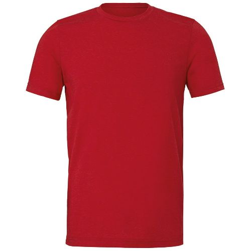 Bella Canvas Unisex Heather Cvc Short Sleeve T-Shirt Heather Red